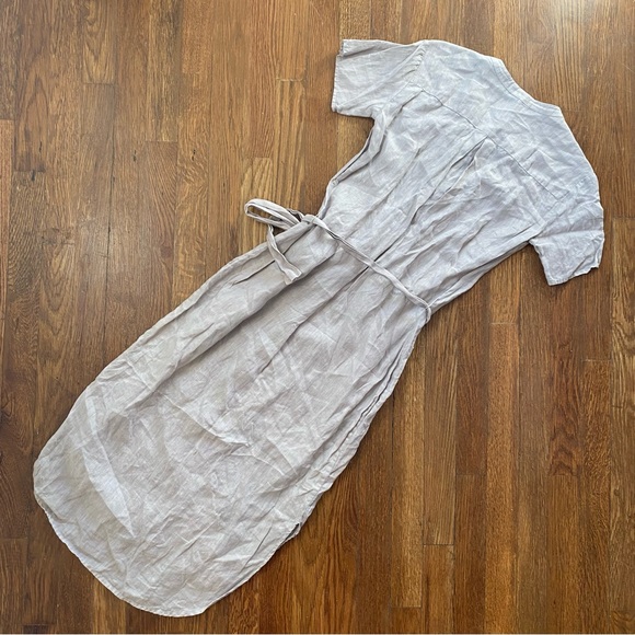 James Perse Linen Shirt Dress - Picture 5 of 8